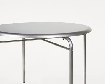 Petit Rond tafel - Roestvrij staal, Ø90x73 cm - FRAMA