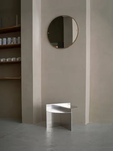 Rivet bijzettafel - Aluminium, Ø51,3x40 cm - FRAMA