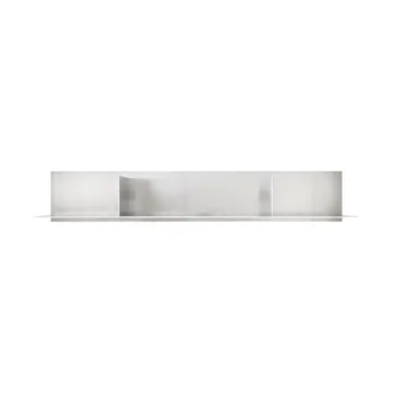 Rivet Shelf wandplank - Aluminium, large, 119x20,6x22,5 cm - FRAMA