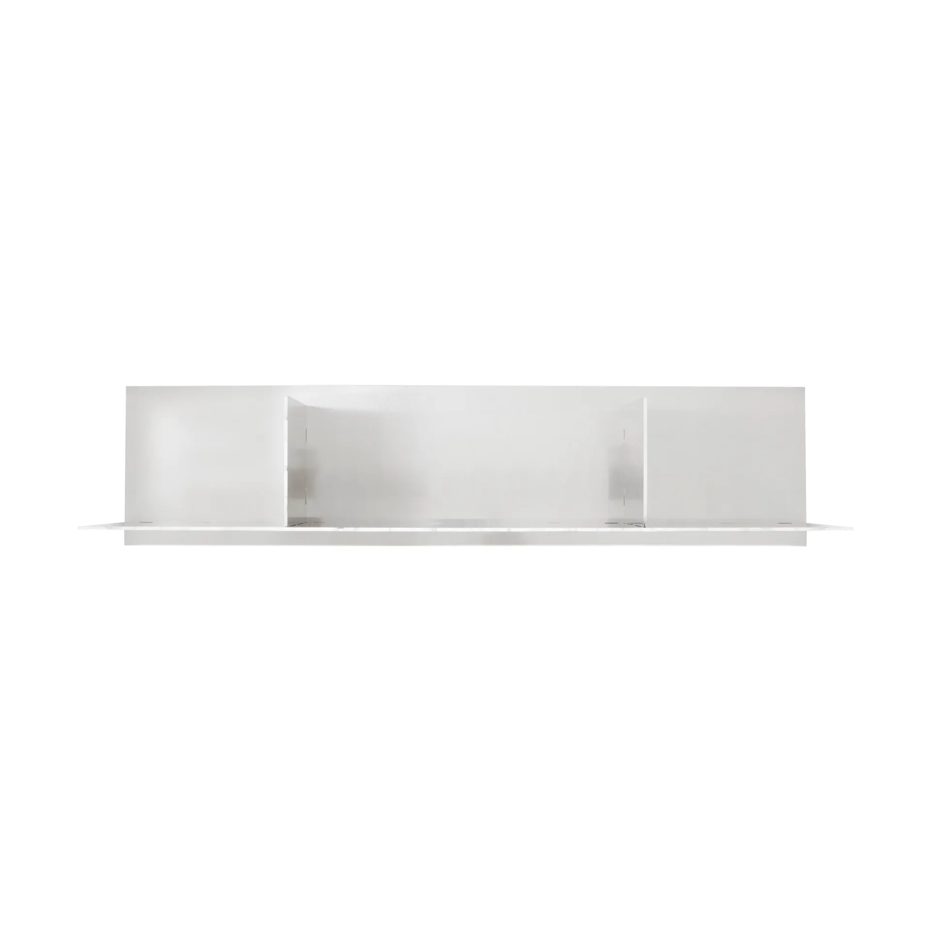 Rivet Shelf wandplank, Aluminium, small, 87,6x20,6x22,1 cm FRAMA