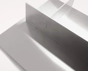 Rivet Typecase wandplank - Aluminium, 44,6x44,6x16,1 cm - FRAMA