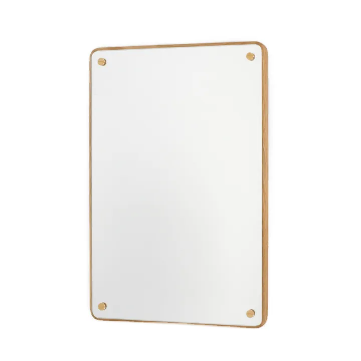 RM-1 Rectangular spiegel - Eiken, small, 58x40 cm - FRAMA