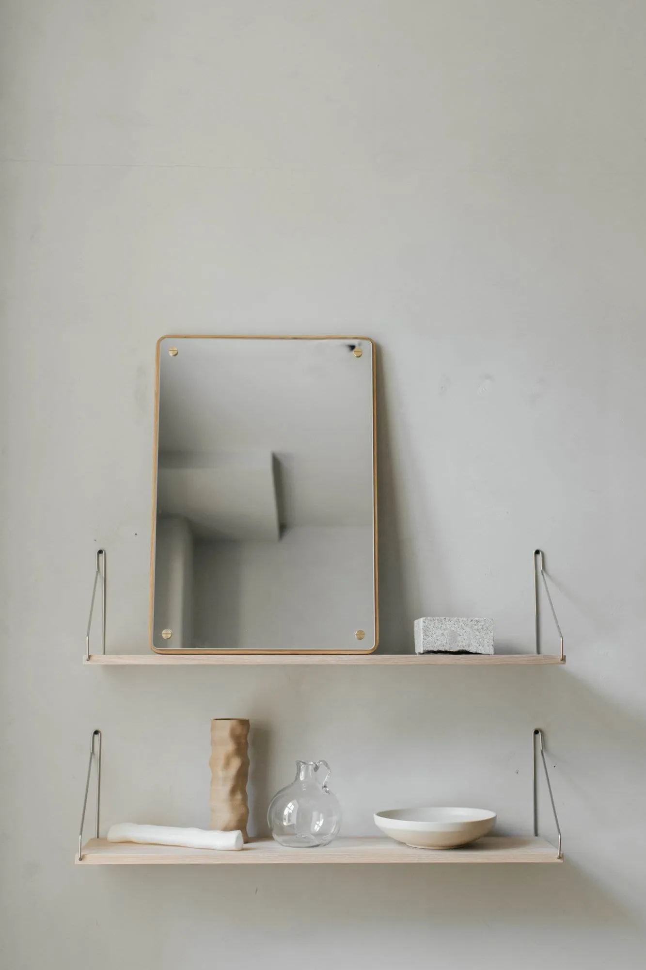 RM-1 Rectangular spiegel, Eiken, small, 58x40 cm FRAMA