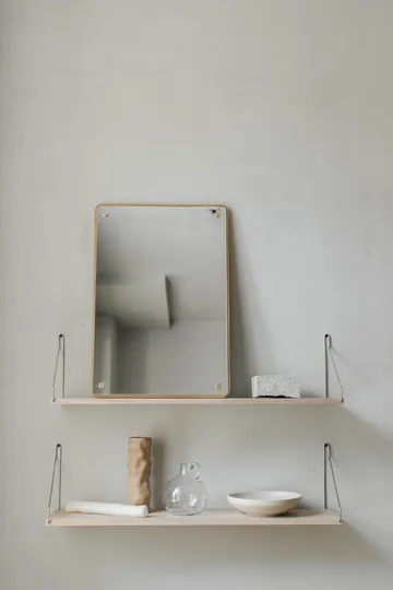 RM-1 Rectangular spiegel - Eiken, small, 58x40 cm - FRAMA