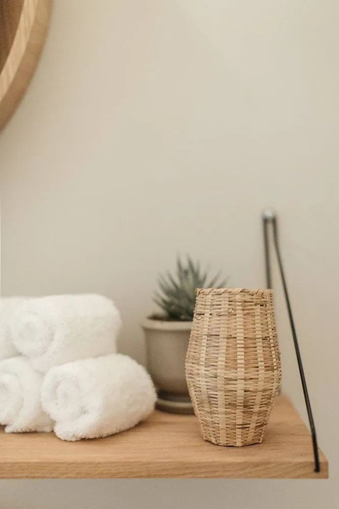 Single Shelf wandplank, Eiken-zwart, 40x20 cm FRAMA