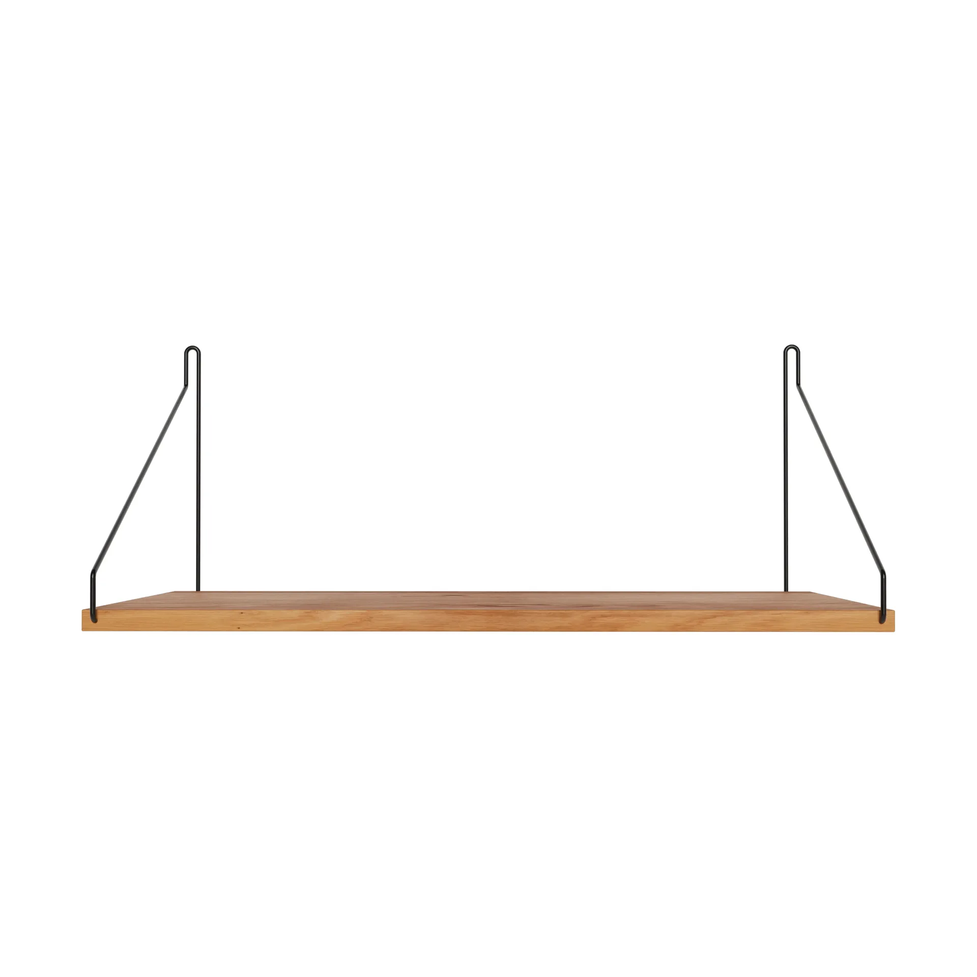 Single Shelf wandplank, Eiken-zwart, 40x27 cm FRAMA