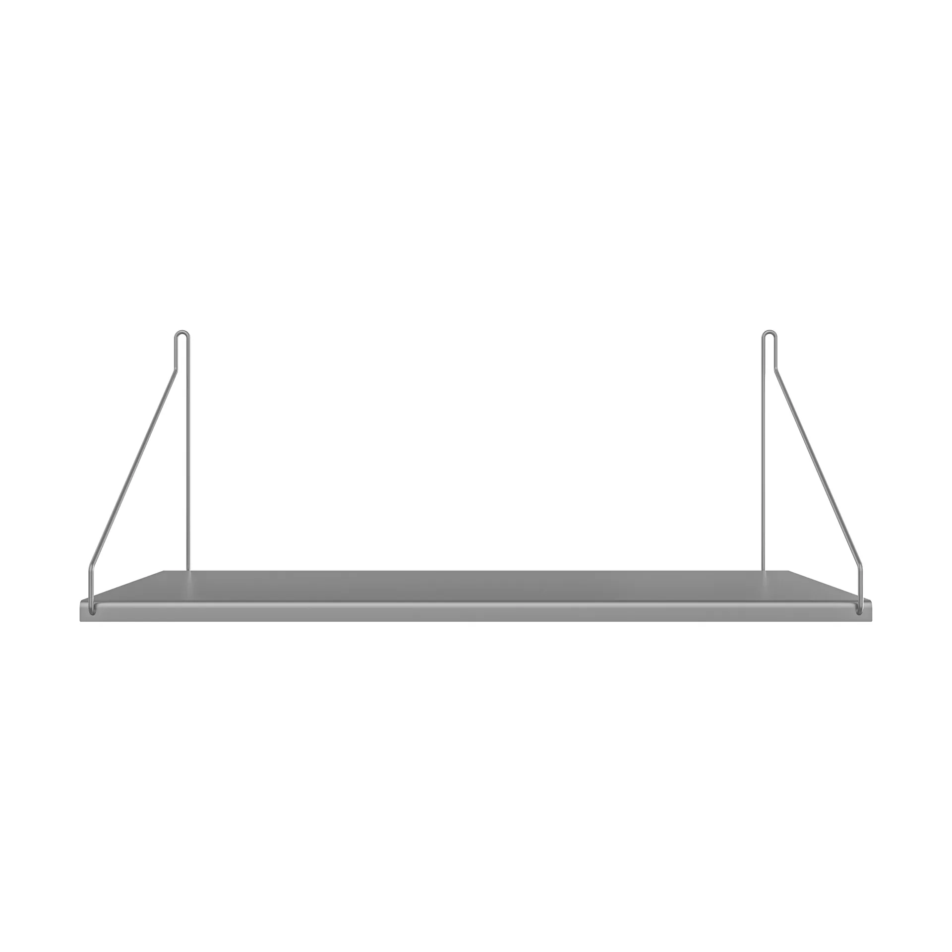 Single Shelf wandplank, Roestvrij staal, 60x27 cm FRAMA