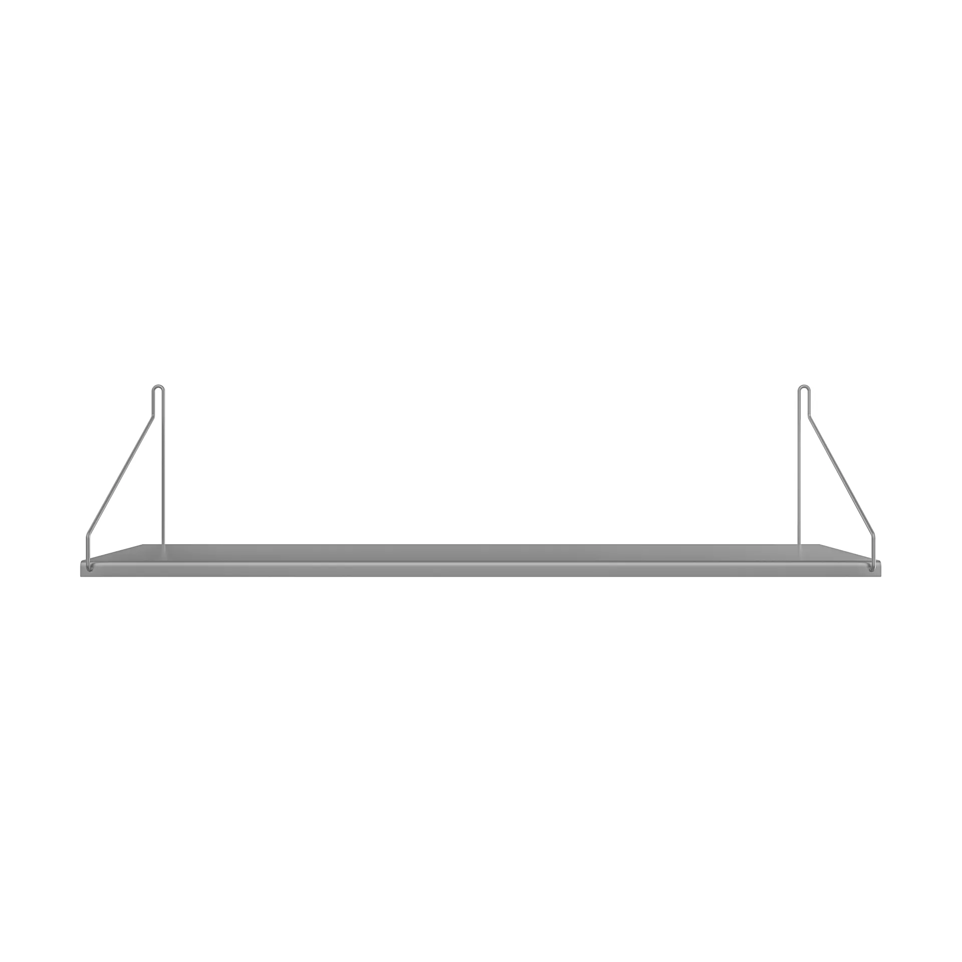 Single Shelf wandplank, Roestvrij staal, 80x20 cm FRAMA