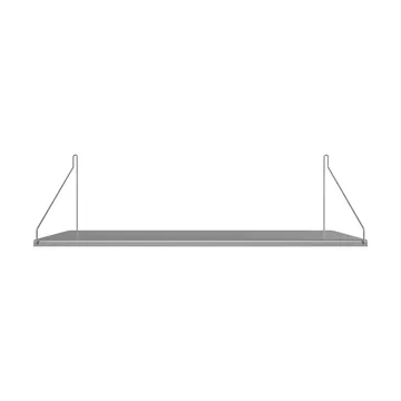 Single Shelf wandplank - Roestvrij staal, 80x27 cm - FRAMA