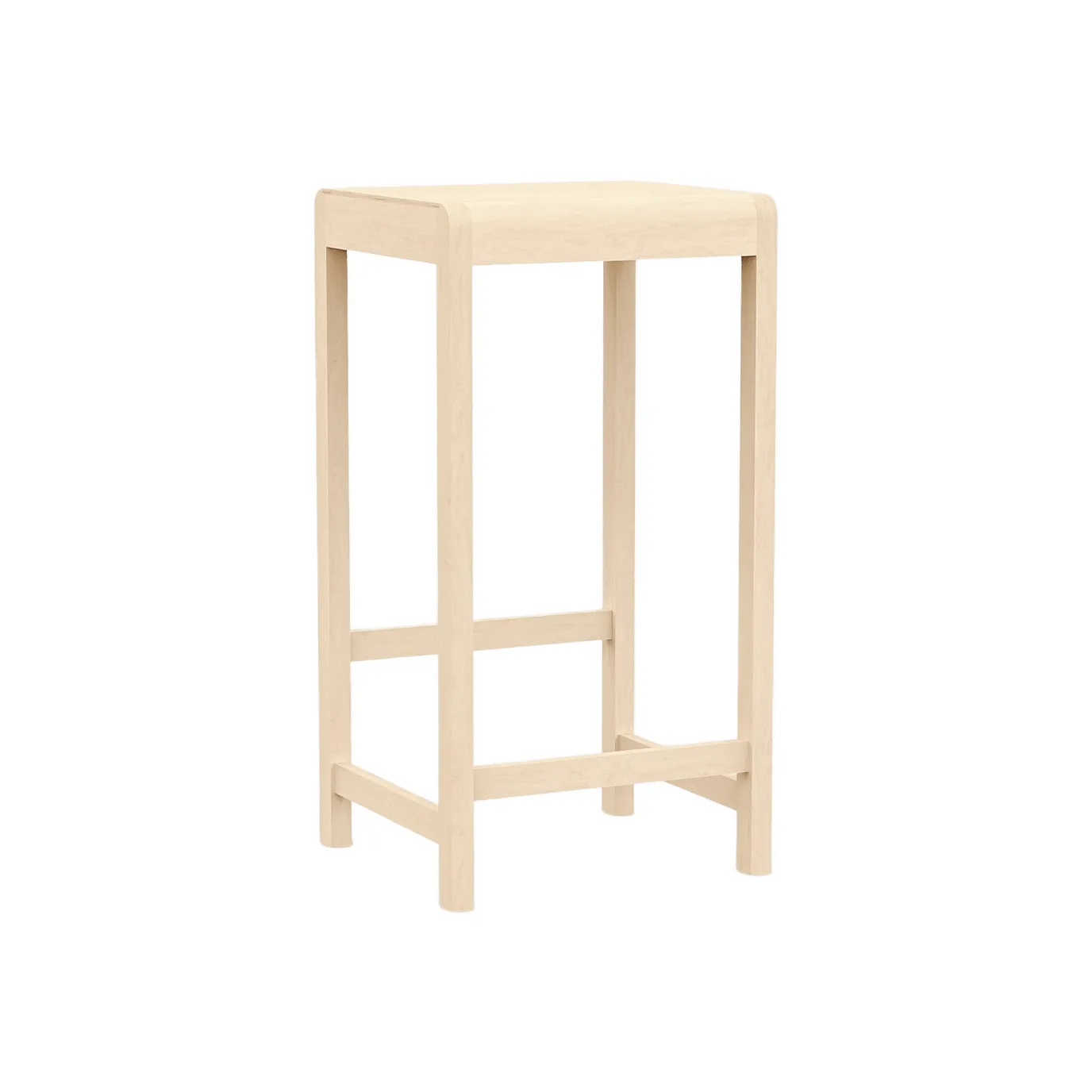 Stool 01 barkruk, Berken, 76 cm FRAMA