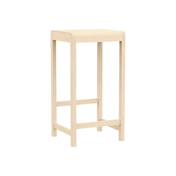 Stool 01 barkruk - Berken, 76 cm - FRAMA