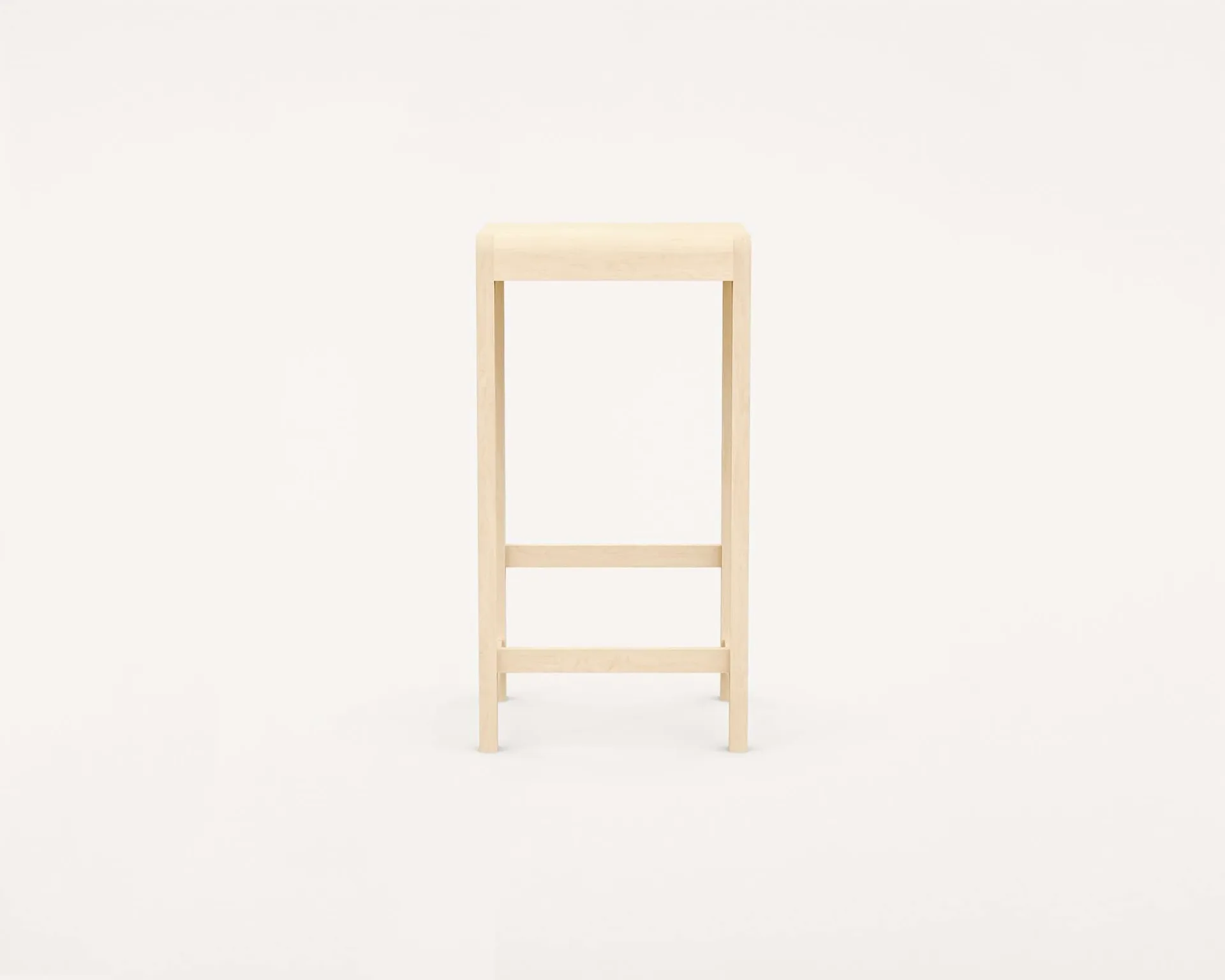 Stool 01 barkruk, Berken, 76 cm FRAMA