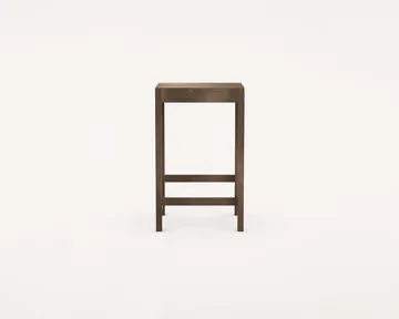 Stool 01 barkruk - Donkerbruin berken, 65 cm - FRAMA