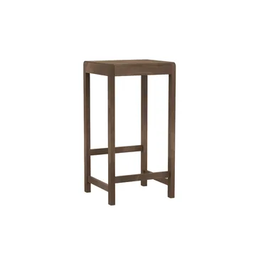 Stool 01 barkruk - Donkerbruin berken, 76 cm - FRAMA