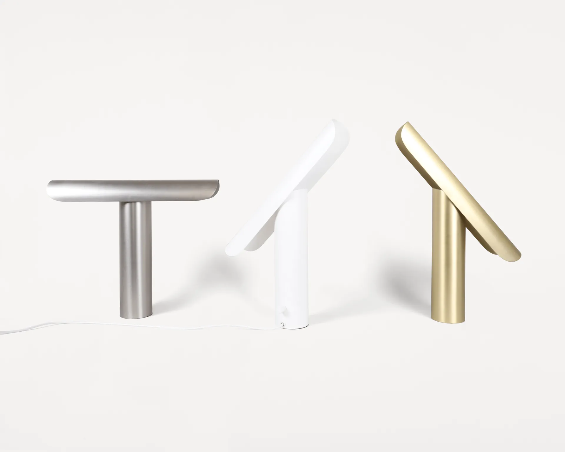 T Lamp tafellamp, Messing FRAMA