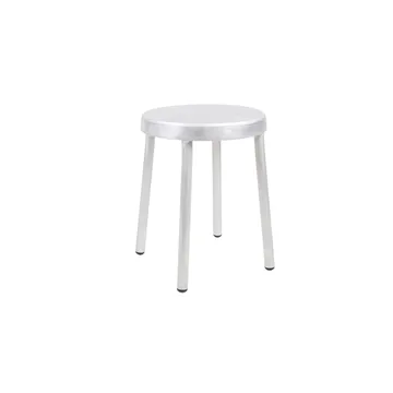 Tasca ronde kruk - Aluminium, H: 46 cm - FRAMA