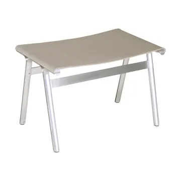 Union kruk - Aluminium-Sandstone Linen, H: 40,6 cm - FRAMA
