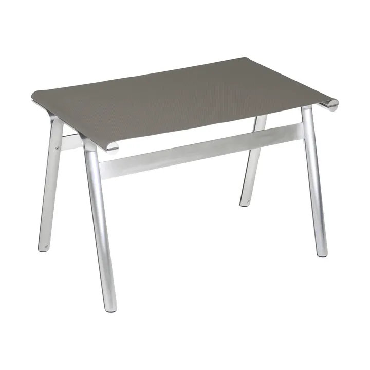 Union kruk - Aluminium-Taupe Mesh, H: 40,6 cm - FRAMA