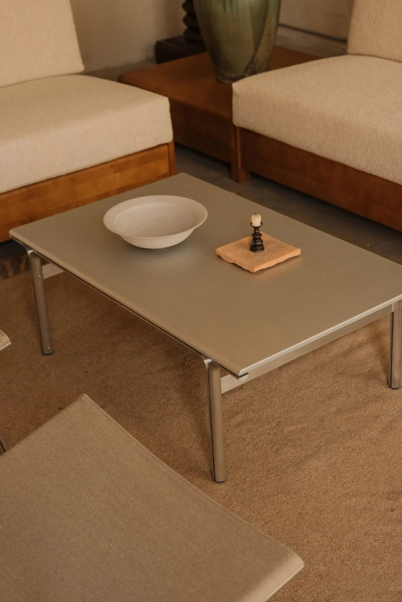Union salontafel, Aluminium, 97x60x34,5 cm FRAMA