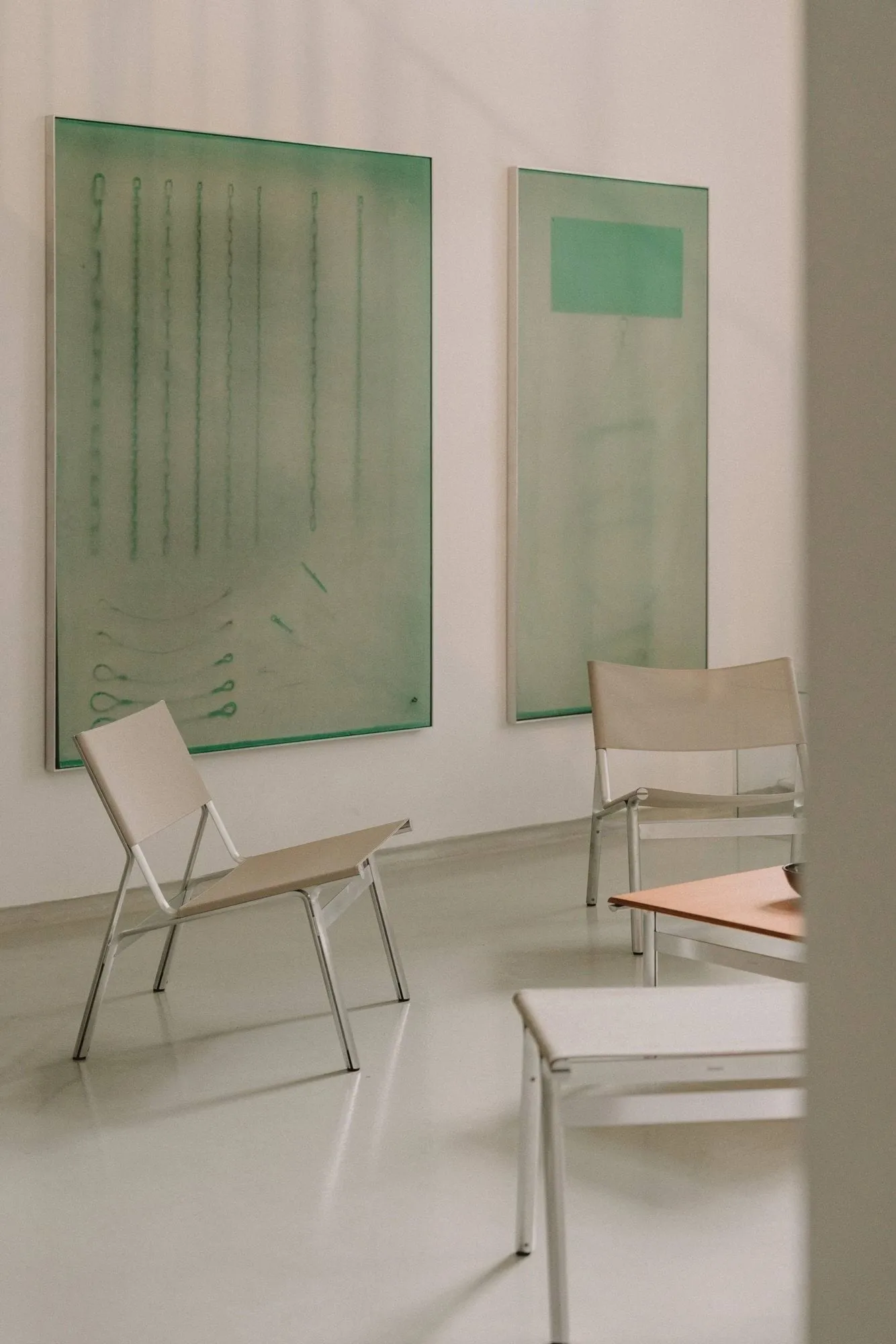 Union salontafel, Aluminium-warmbruin essenhout, 97x60x34,5 cm FRAMA