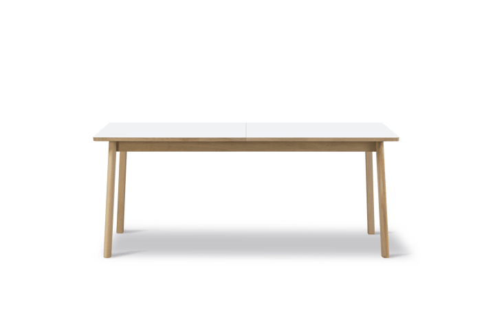 Ana eettafel 180-280x95 cm - Nanolaminaat wit-gezeepte eik - Fredericia Furniture