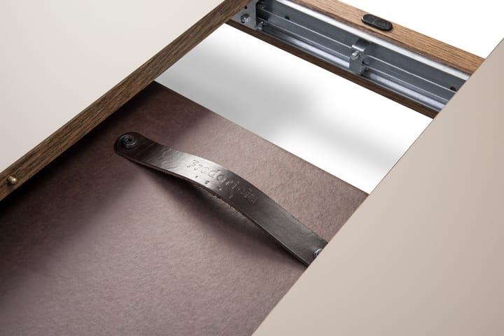 Ana eettafel 180-280x95 cm, Nanolaminaat wit-gezeepte eik Fredericia Furniture