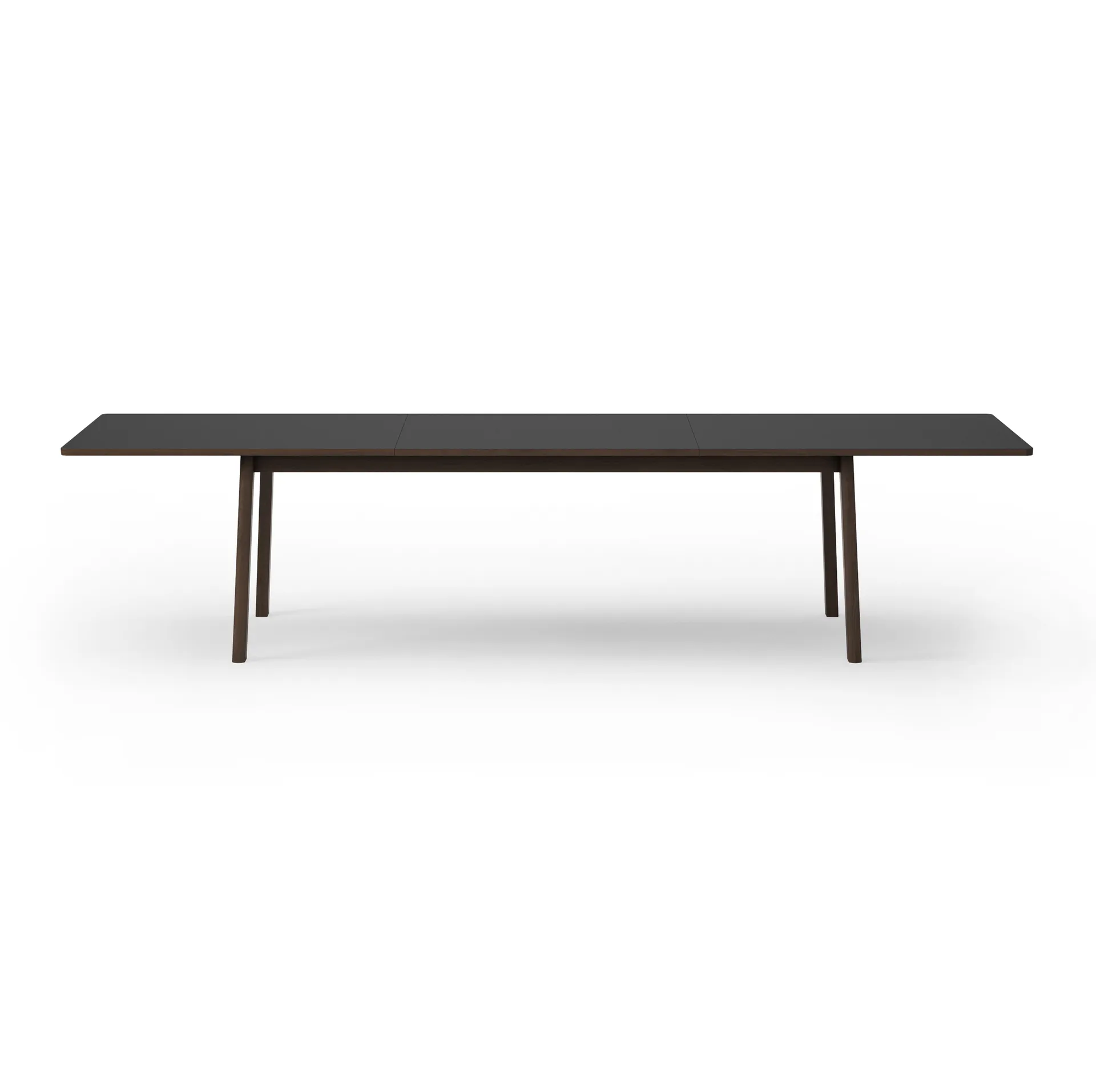 Ana eettafel 220-320x95 cm, Nanolaminaat zwart-gerookt eik Fredericia Furniture