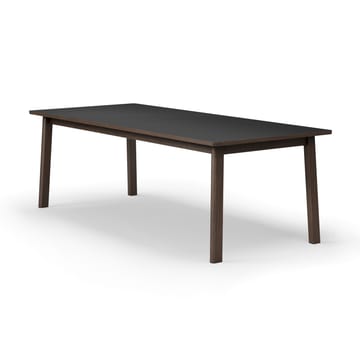 Ana eettafel 220-320x95 cm - Nanolaminaat zwart-gerookt eik - Fredericia Furniture