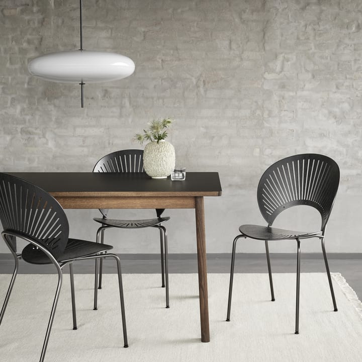 Ana eettafel 220-320x95 cm, Nanolaminaat zwart-gerookt eik Fredericia Furniture