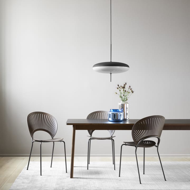 Ana eettafel 220-320x95 cm, Nanolaminaat zwart-gerookt eik Fredericia Furniture