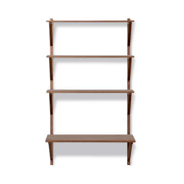BM29 plank met bureau 78x134 cm - Walnut gelakt - Fredericia Furniture