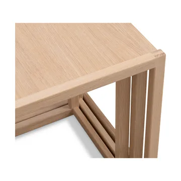 BM375 Nesting tafel 3 delen - Licht geolied eiken - Fredericia Furniture