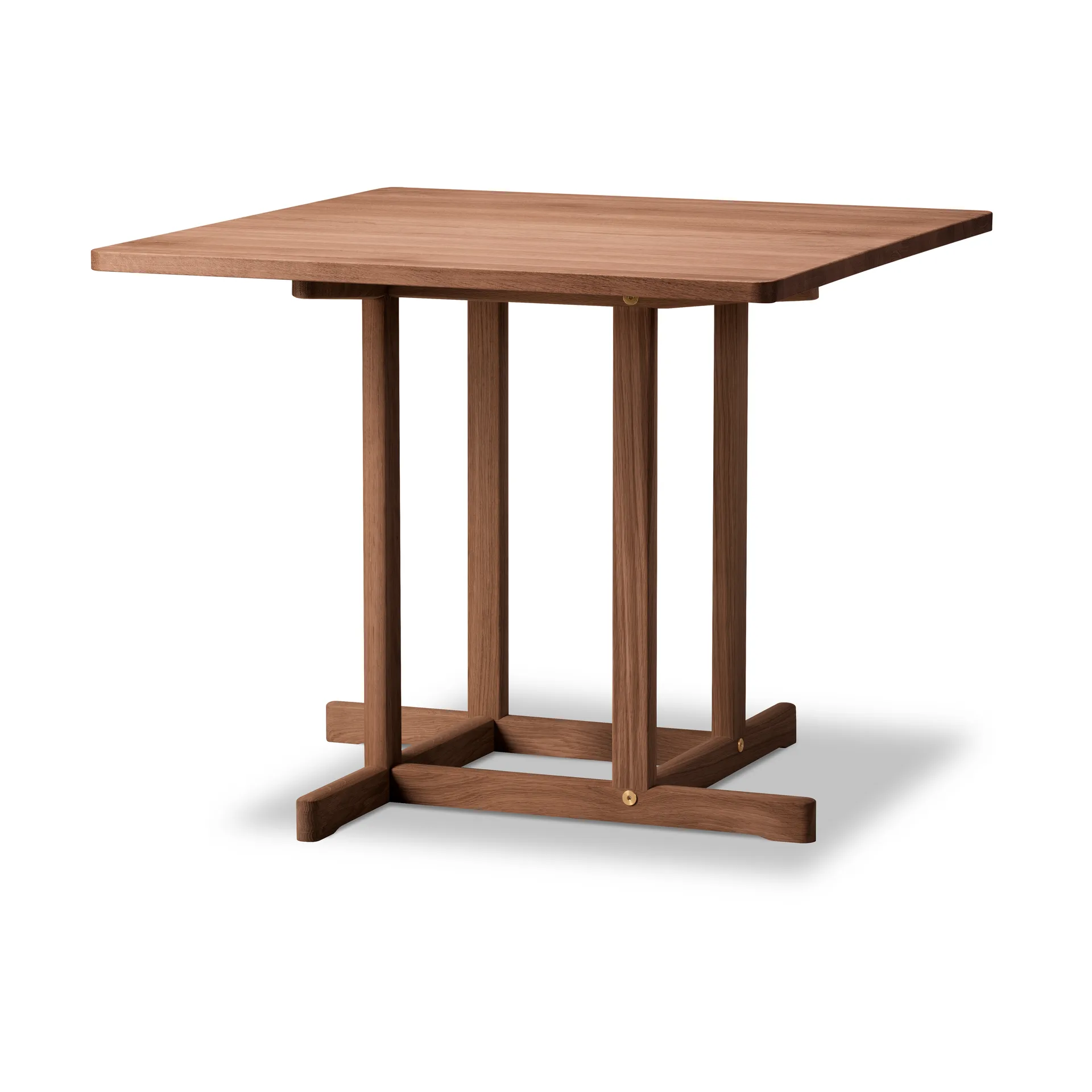 BM80 Mogensen Shaker Table tafel 90x90 cm, Gerookte geoliede eik Fredericia Furniture