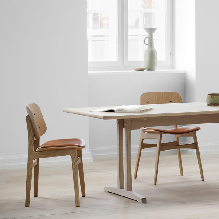 C18 Shaker tafelmatbord, Gezepen eik, 220x90cm Fredericia Furniture