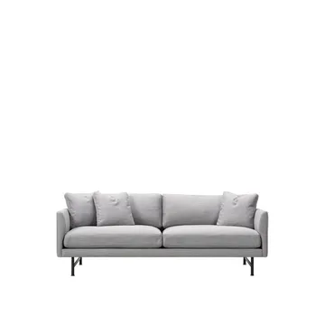 Calmo 5622 bank 2-zits - Sunniva 242-zwart staal - Fredericia Furniture
