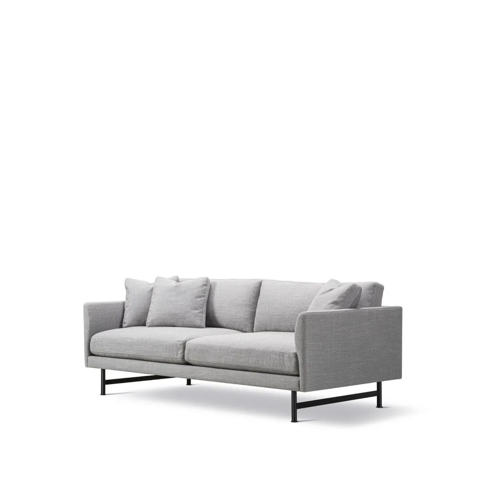 Calmo 5622 bank 2-zits, Sunniva 242-zwart staal Fredericia Furniture