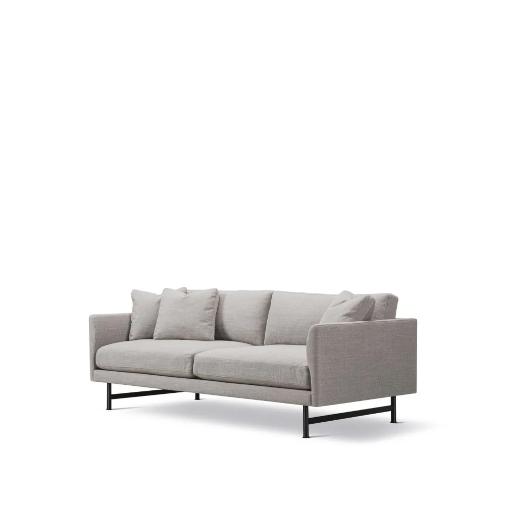 Calmo 5622 bank 2-zits, Sunniva 717-zwart staal Fredericia Furniture