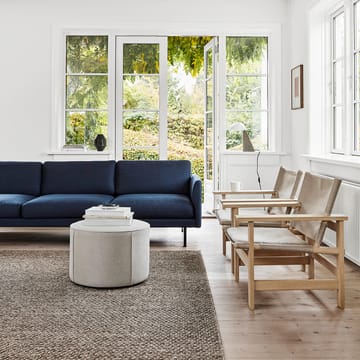 Calmo 5623 bank - Sunniva 717-zwart staal - Fredericia Furniture
