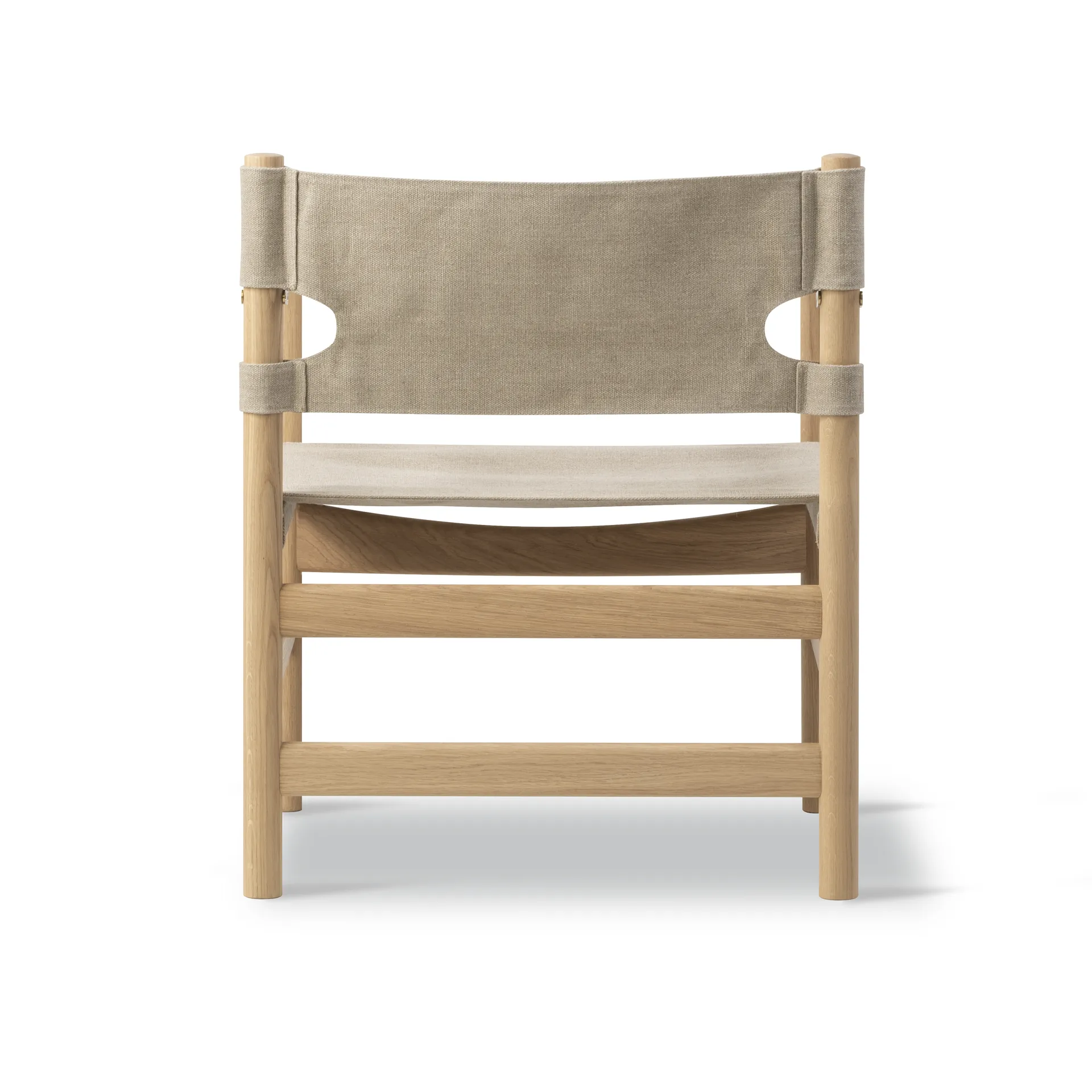 Canvas 21 armstoel, Naturel canvas-licht geoliede eik Fredericia Furniture