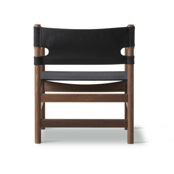 Canvas 21 armstoel - Zwart canvas-geoliede eik - Fredericia Furniture