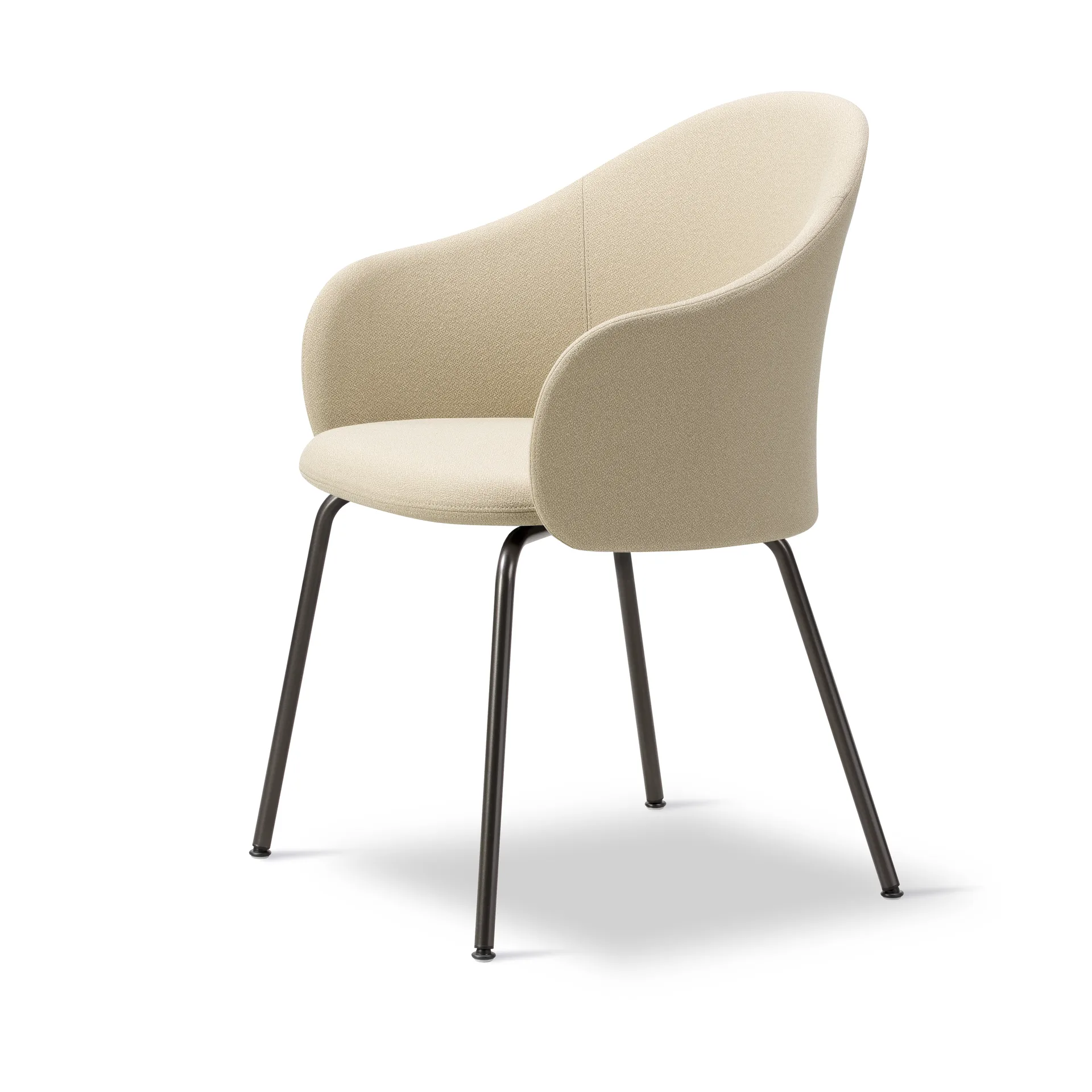 Gomo Armchair fauteuil buizenvoet, Mylla 221-flint Fredericia Furniture