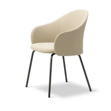 Gomo Armchair fauteuil buizenvoet - Mylla 221-flint - Fredericia Furniture
