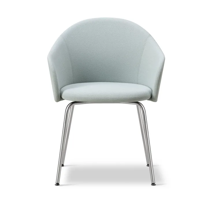 Gomo Armchair fauteuil buizenvoet - Mylla 811-roestvrij staal - Fredericia Furniture