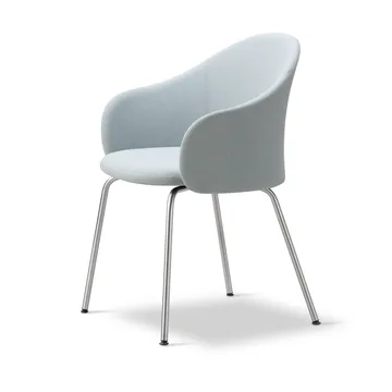 Gomo Armchair fauteuil buizenvoet - Mylla 811-roestvrij staal - Fredericia Furniture