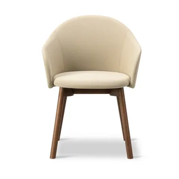 Gomo Armchair fauteuil houten onderstel - Mylla 221-rookgebeitst gelakt eiken - Fredericia Furniture