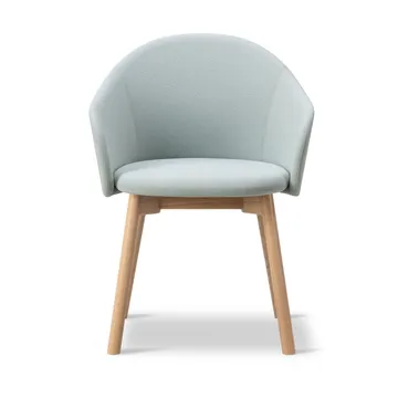 Gomo Armchair fauteuil houten onderstel - Mylla 811-gelakt eik - Fredericia Furniture