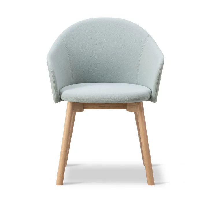 Gomo Armchair fauteuil houten onderstel - Mylla 811-gelakt eik - Fredericia Furniture