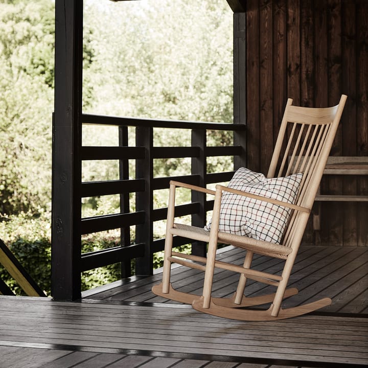 J16 schommelstoel, Naturel-gezeepte eik Fredericia Furniture