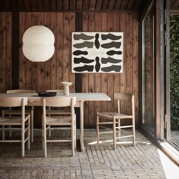 J39 stoel - Gezeepste eik-gevlochten natuur - Fredericia Furniture