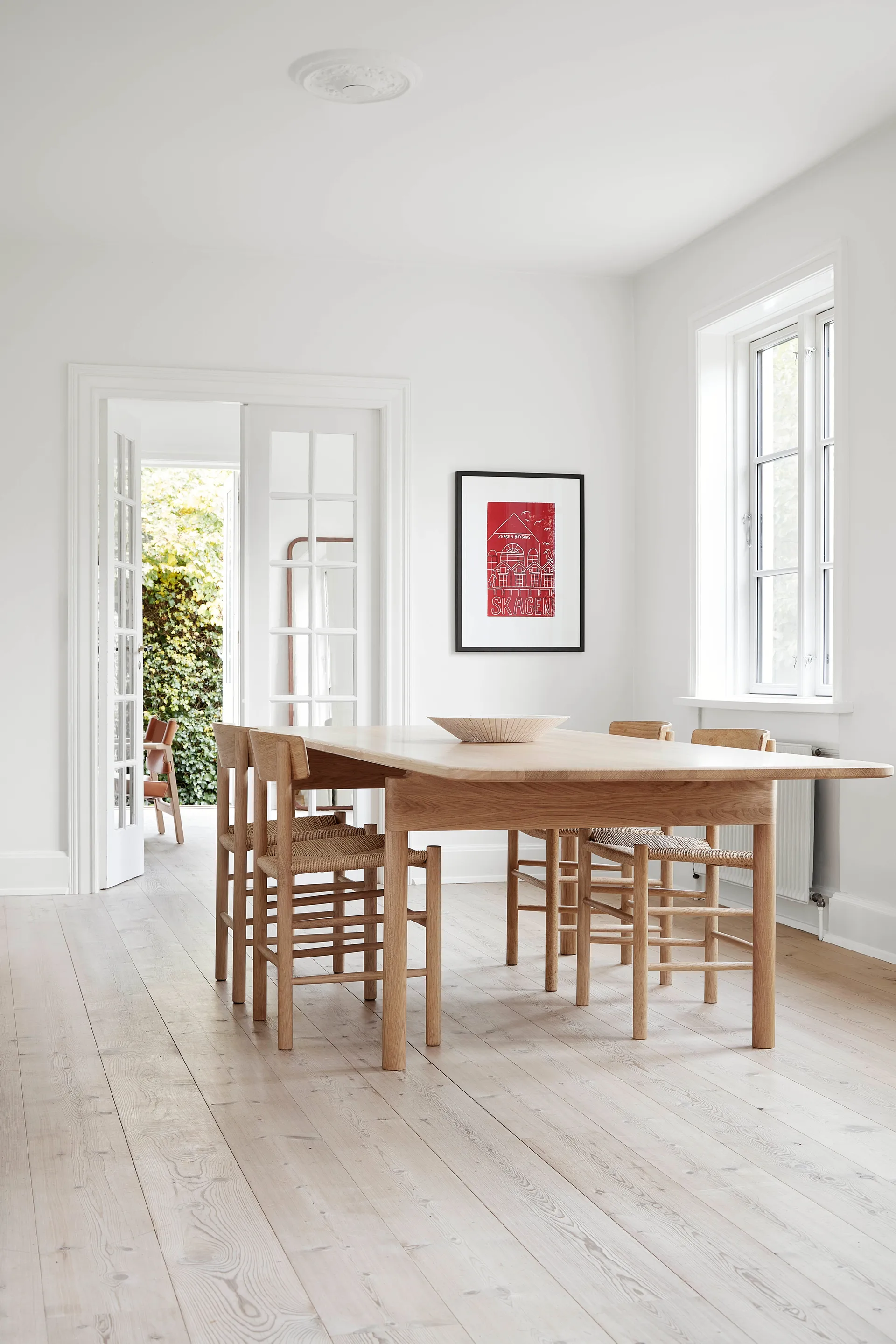 J39 stoel, Licht geolied eik-gevlochten naturel, 2-pack,  Fredericia Furniture